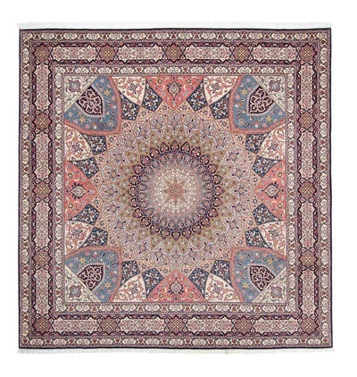 Tapis de Tabriz - 50 rangs Tapis 255x257cm - Tapis persan