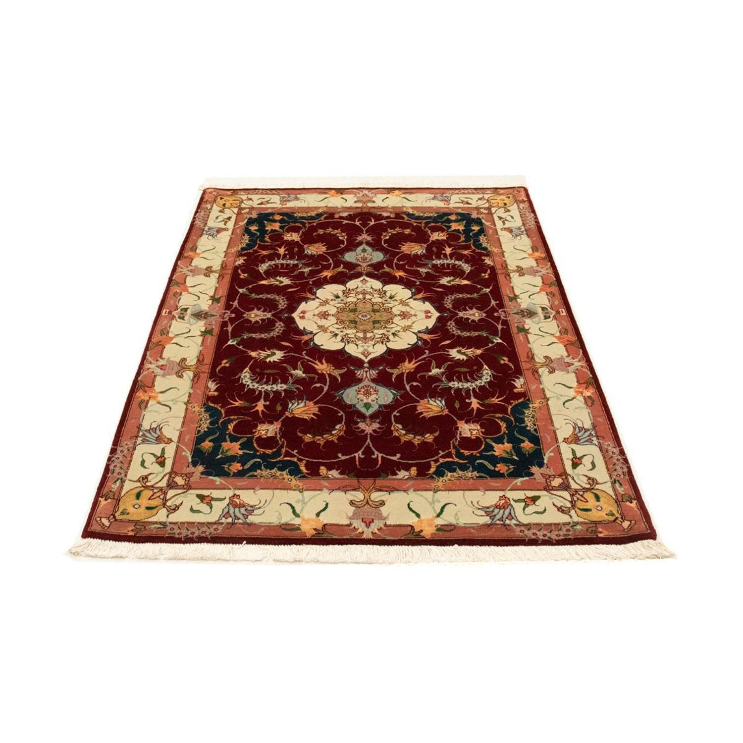 Tapis persan - Tabriz - Royal - 150 x 101 cm - rouge