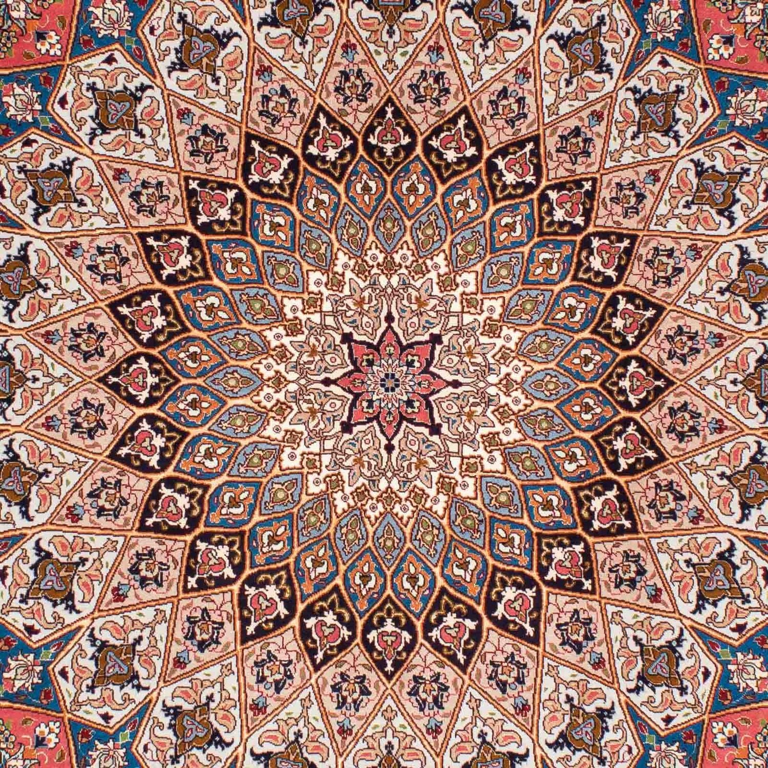 Tapis persan - Tabriz - Royal - 252 x 167 cm - marron clair