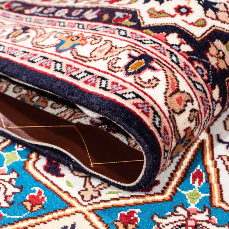 Tapis persan - Tabriz - Royal - 252 x 167 cm - marron clair