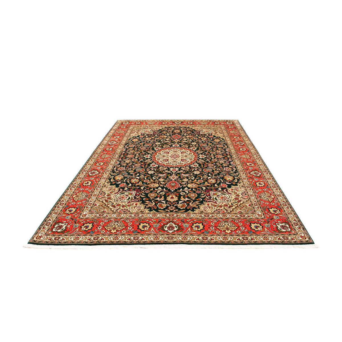 Tapis persan - Tabriz - Royal - 295 x 198 cm - rouge
