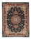 Tapis persan - Tabriz - Royal - 200 x 155 cm - bleu foncé