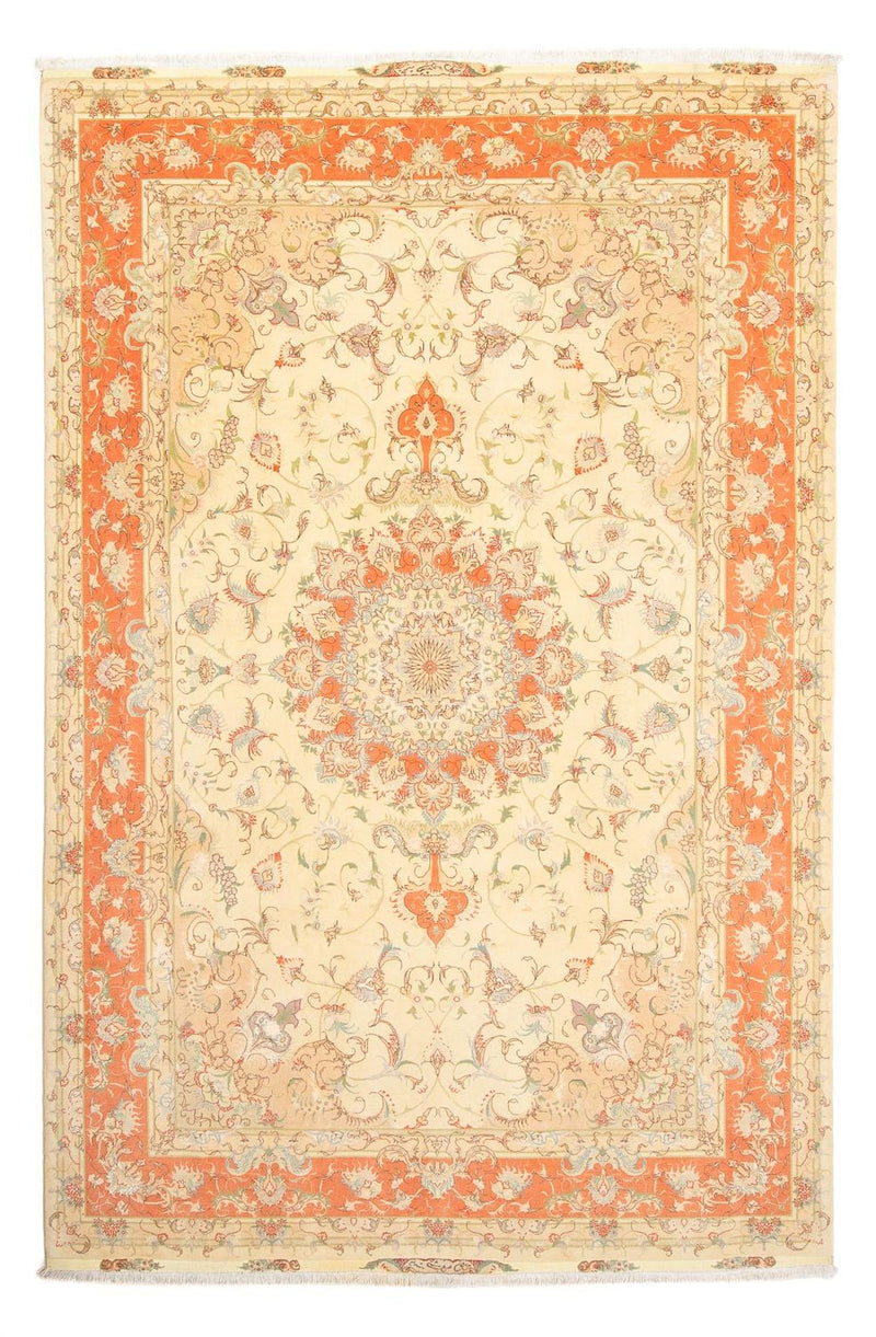 Tapis persan - Tabriz - Royal - 300 x 202 cm - beige