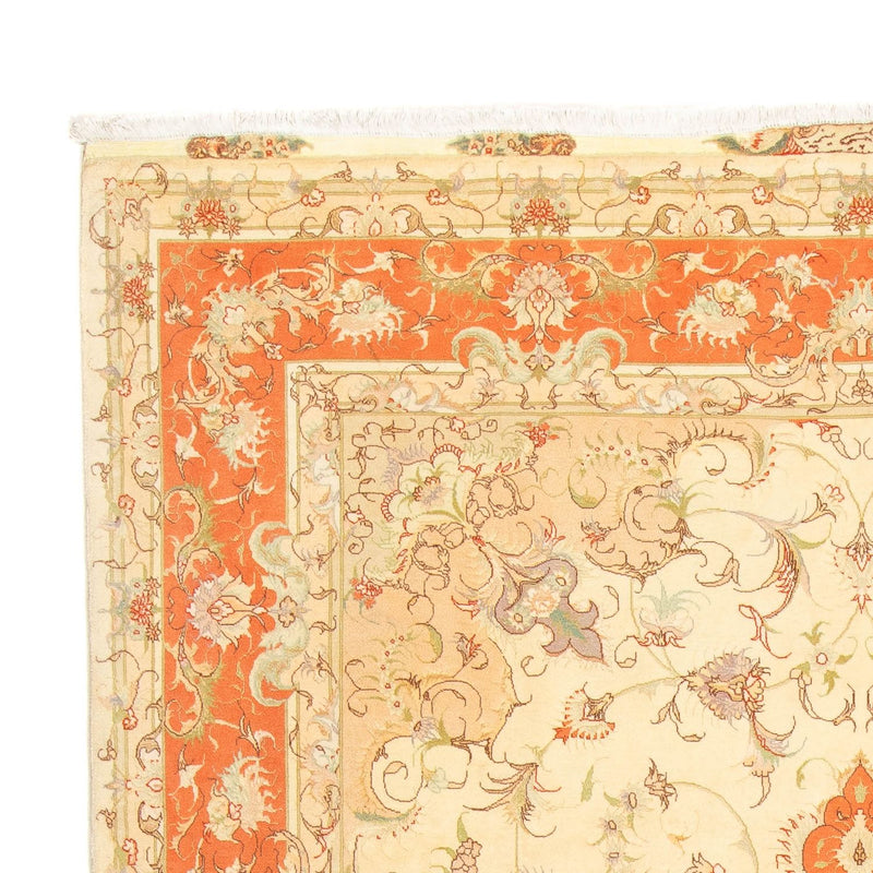 Tapis persan - Tabriz - Royal - 300 x 202 cm - beige