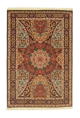 Tapis persan - Tabriz - Royal - 151 x 102 cm - multicolore