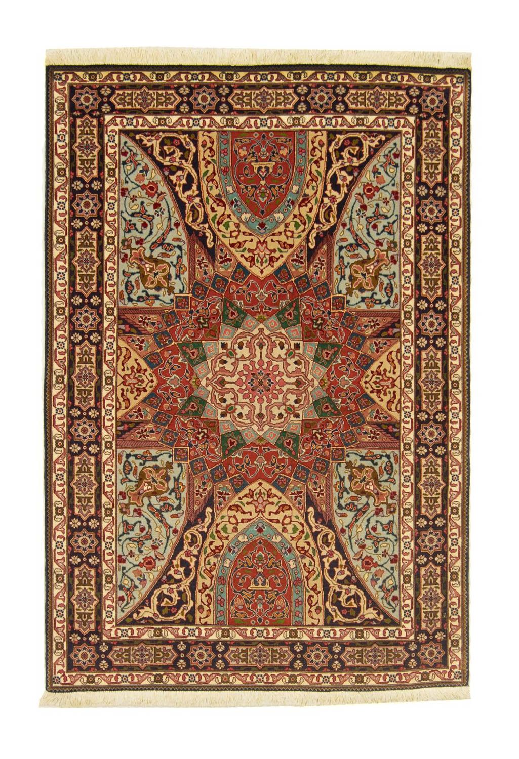 Tapis persan - Tabriz - Royal - 151 x 102 cm - multicolore