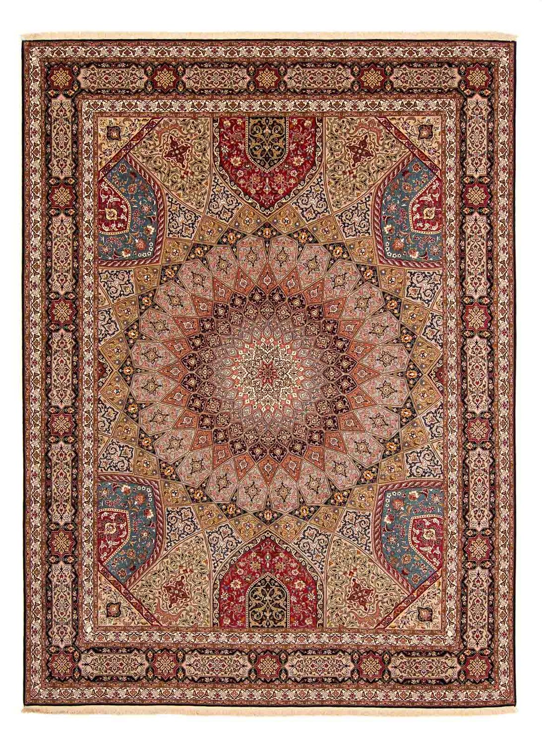 Tapis persan - Tabriz - Royal - 388 x 298 cm - multicolore