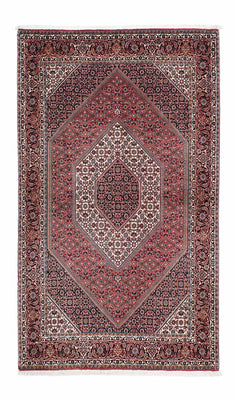 Tapis persan - Bidjar - 214 x 127 cm - rouge clair