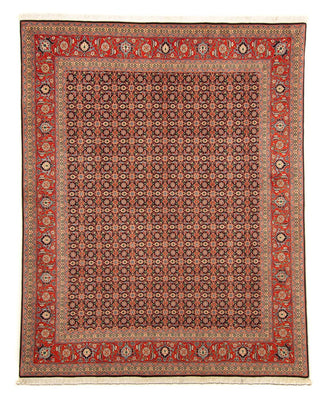 Tapis persan - Tabriz - 252 x 201 cm - bleu foncé