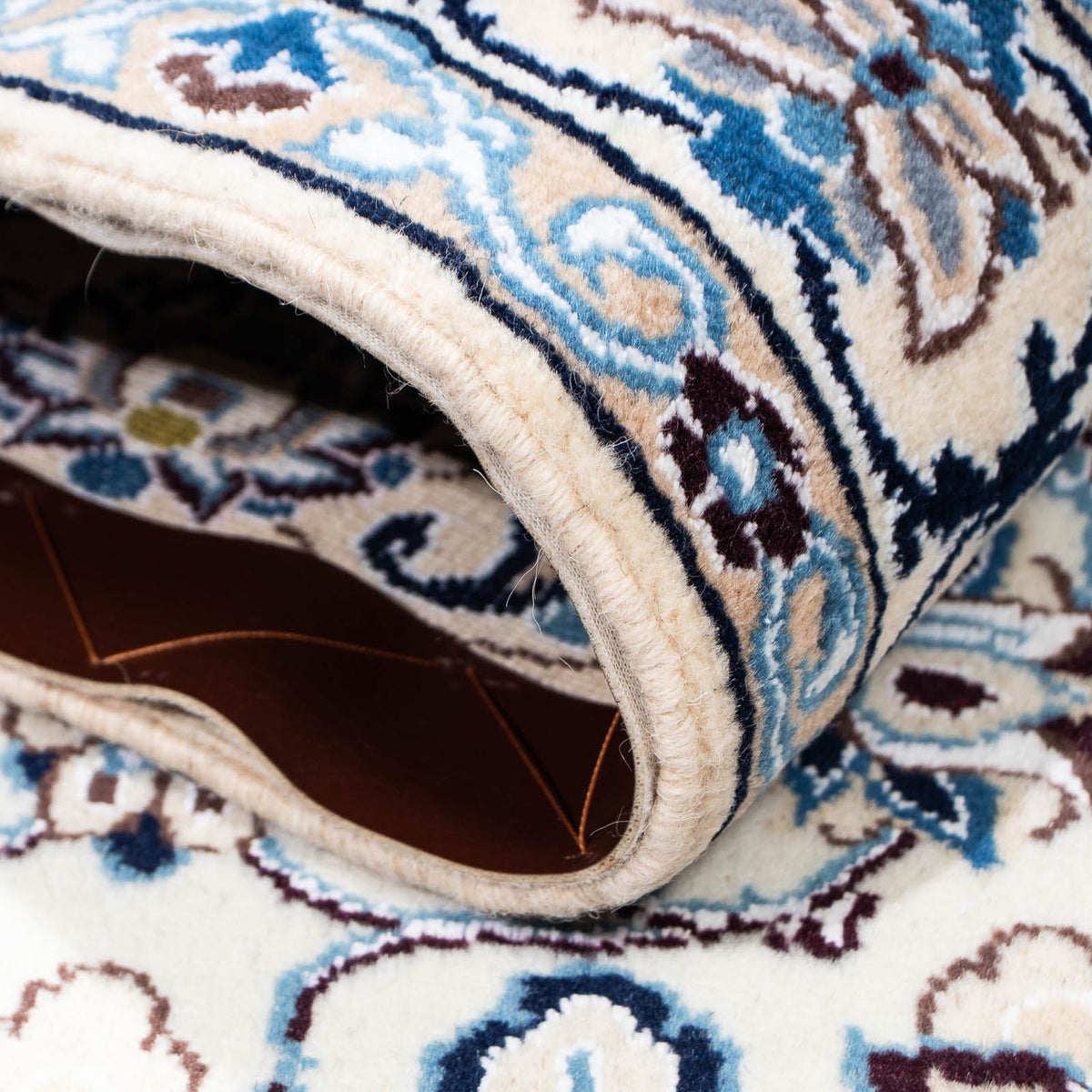 Tapis persan - Nain - Royal - 179 x 111 cm - beige