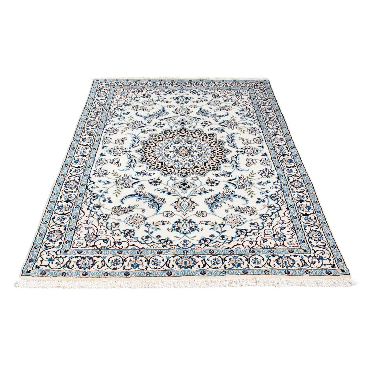 Tapis persan - Nain - Royal - 176 x 113 cm - beige