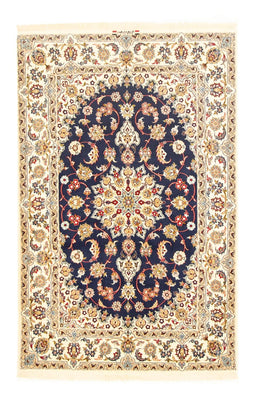 Tapis persan - Isfahan - Premium - 171 x 108 cm - bleu foncé