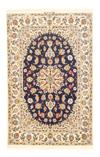 Tapis persan - Isfahan - Premium - 171 x 108 cm - bleu foncé