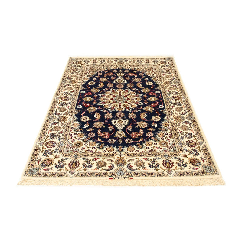 Tapis persan - Isfahan - Premium - 171 x 108 cm - bleu foncé