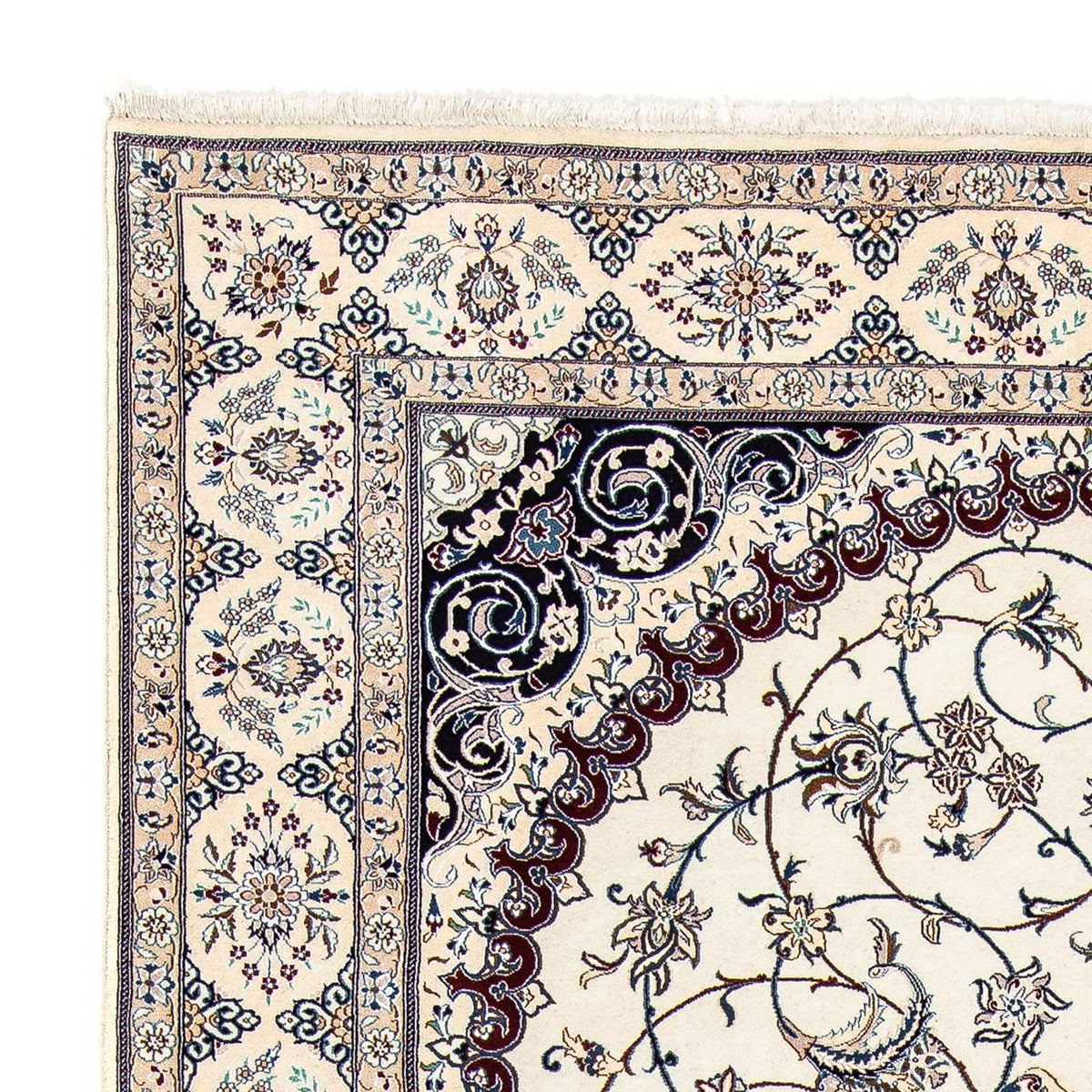 Tapis persan - Nain - Premium - 308 x 198 cm - beige