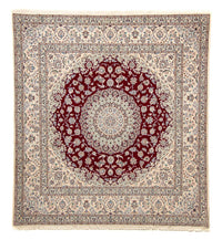 Tapis persan - Nain - Premium carré  - 211 x 200 cm - beige