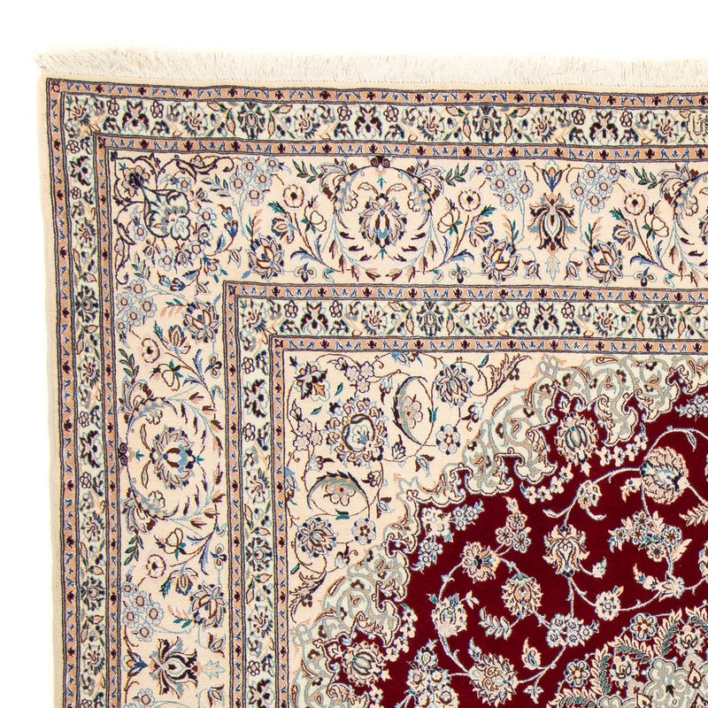 Tapis persan - Nain - Premium carré  - 211 x 200 cm - beige