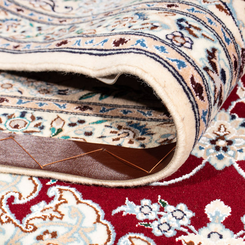Tapis persan - Nain - Premium carré  - 211 x 200 cm - beige