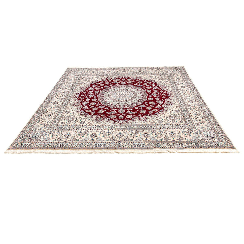 Tapis persan - Nain - Premium carré  - 211 x 200 cm - beige