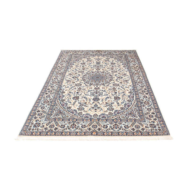 Tapis persan - Nain - Premium - 206 x 131 cm - beige
