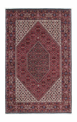 Tapis persan - Bidjar - 210 x 134 cm - rouge clair