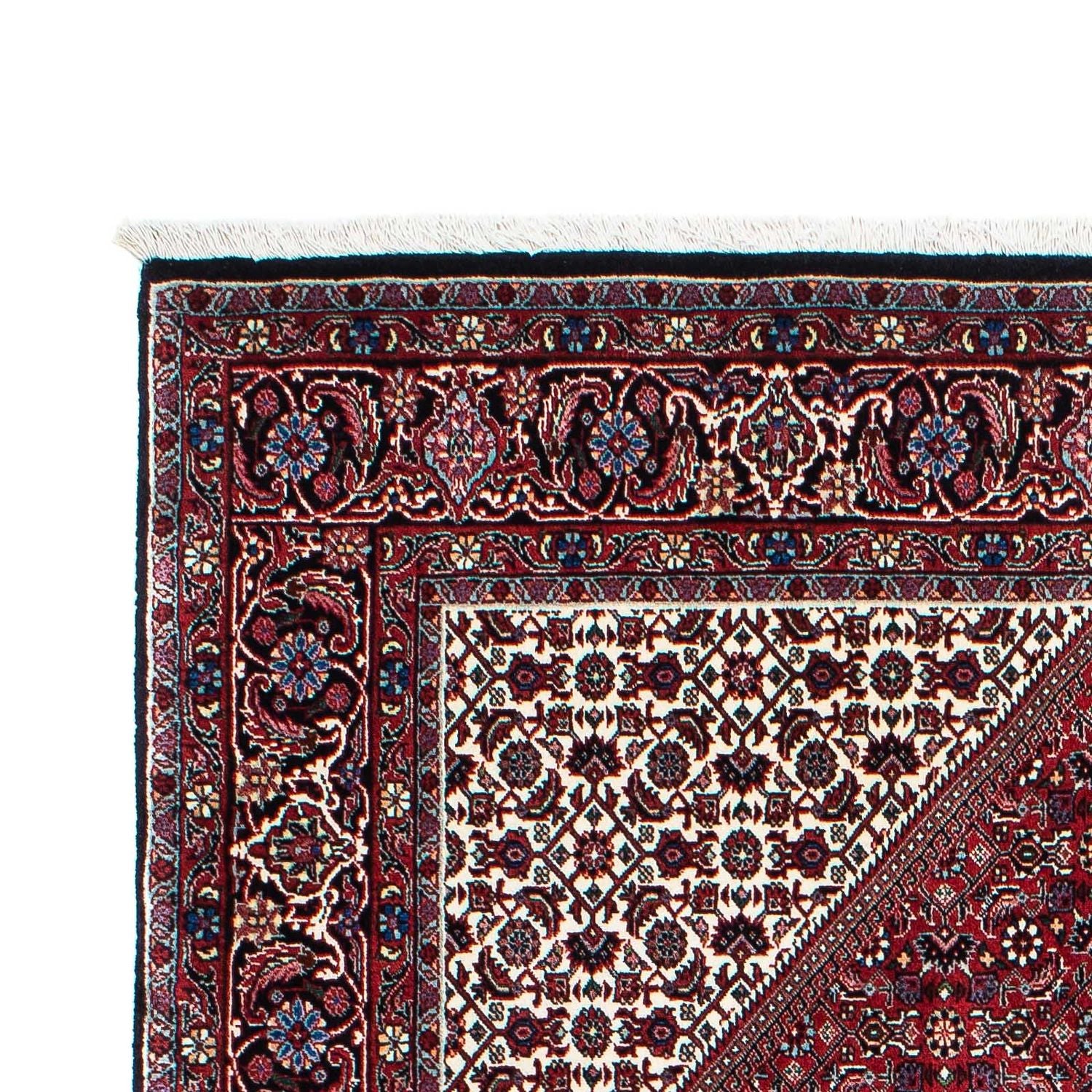 Tapis persan - Bidjar - 210 x 134 cm - rouge clair