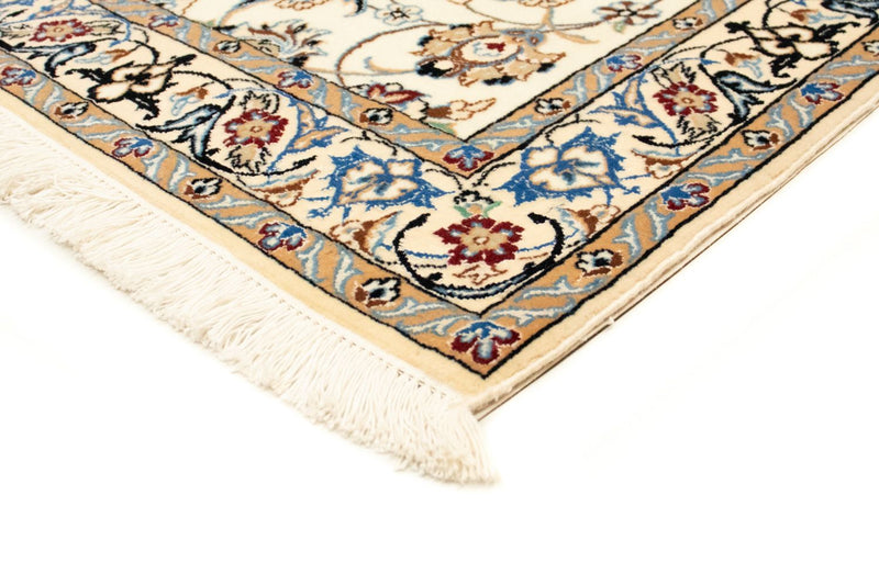 Tapis persan - Nain - Premium - 146 x 100 cm - beige