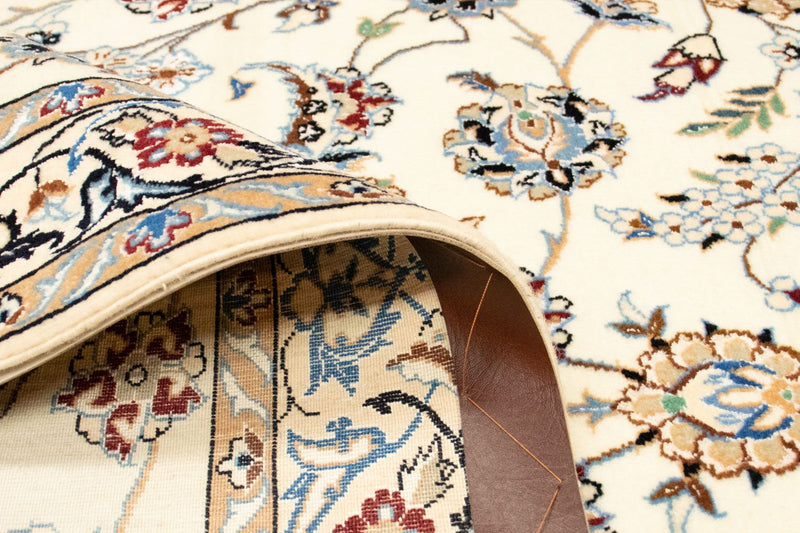 Tapis persan - Nain - Premium - 146 x 100 cm - beige