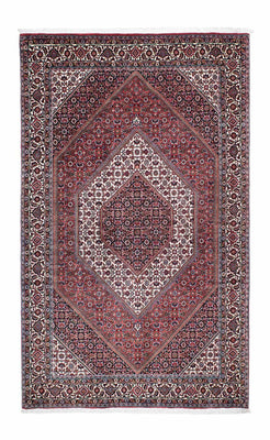 Tapis persan - Bidjar - 214 x 131 cm - rouge clair