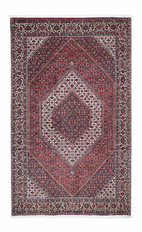 Tapis persan - Bidjar - 214 x 131 cm - rouge clair