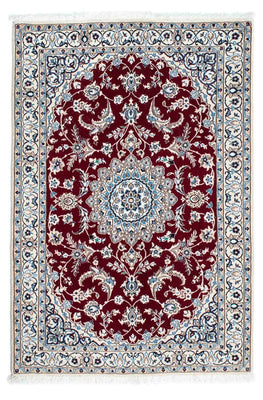 Tapis persan - Nain - Royal - 163 x 115 cm - rouge foncé