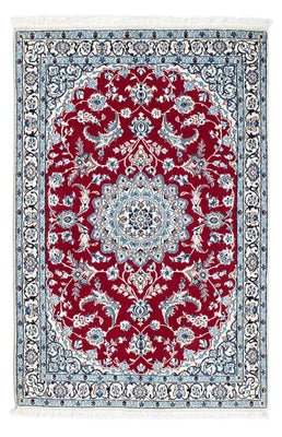 Tapis persan - Nain - Royal - 169 x 113 cm - rouge foncé