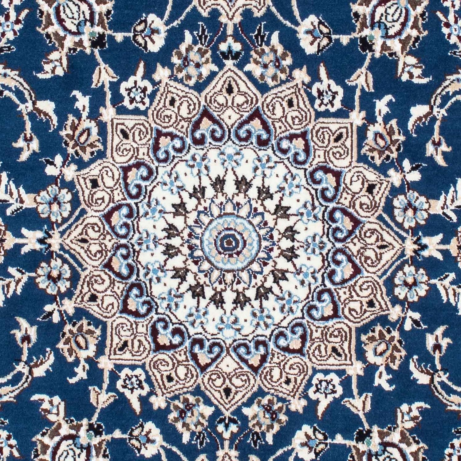 Tapis persan - Nain - Royal - 176 x 113 cm - bleu
