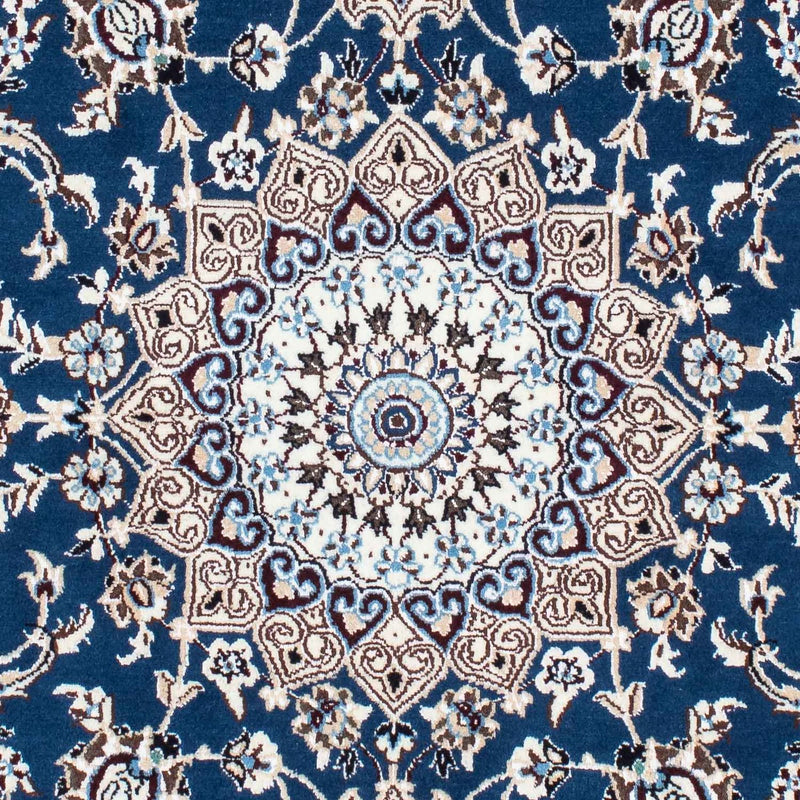 Tapis persan - Nain - Royal - 176 x 113 cm - bleu
