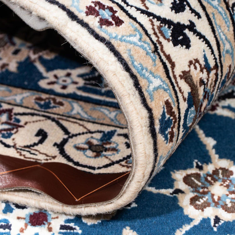 Tapis persan - Nain - Royal - 176 x 113 cm - bleu