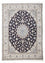 Tapis persan - Nain - Royal - 251 x 200 cm - bleu foncé