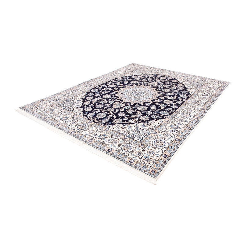 Tapis persan - Nain - Royal - 251 x 200 cm - bleu foncé