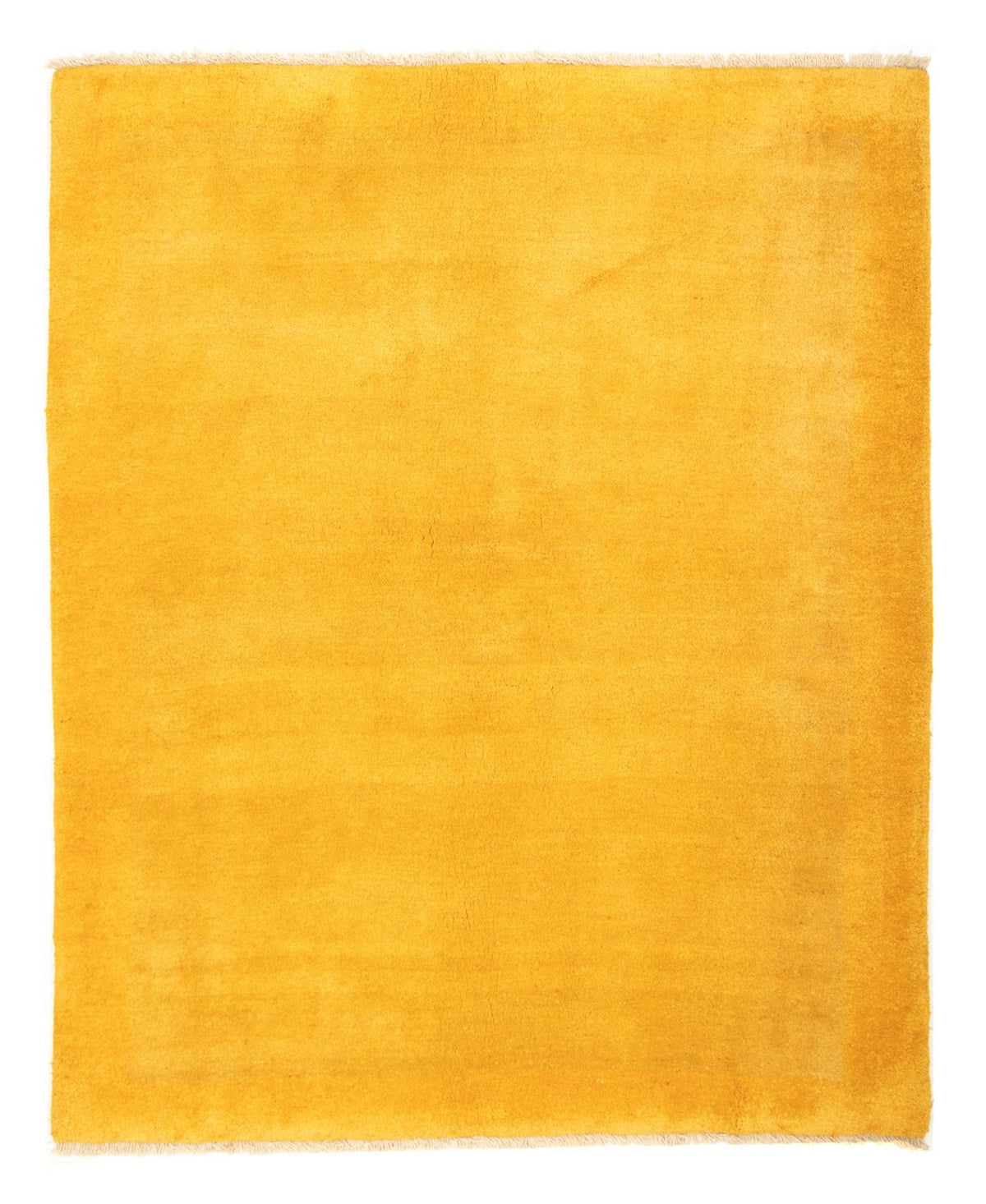 Tapis Gabbeh - Persan carré  - 208 x 178 cm - or
