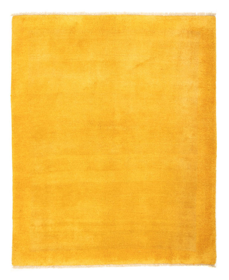Tapis Gabbeh - Persan carré  - 208 x 178 cm - or