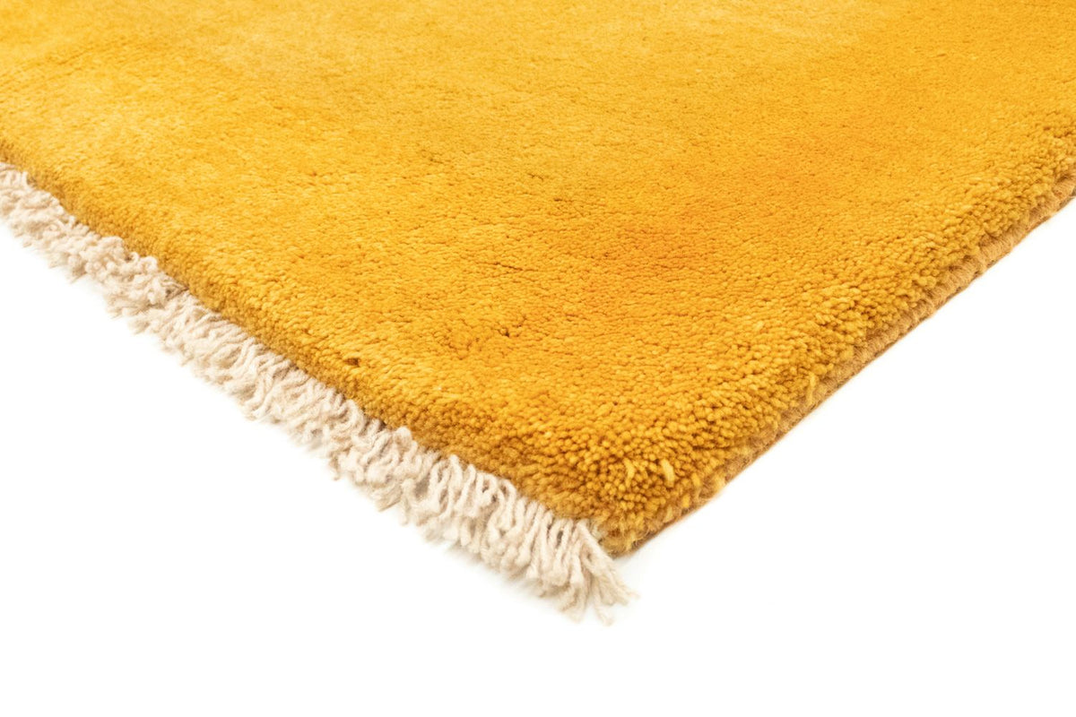 Tapis Gabbeh - Persan carré  - 208 x 178 cm - or