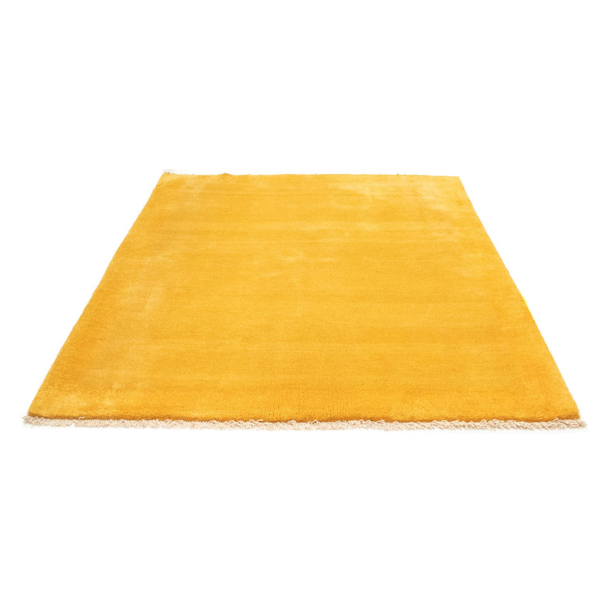 Tapis Gabbeh - Persan carré  - 208 x 178 cm - or