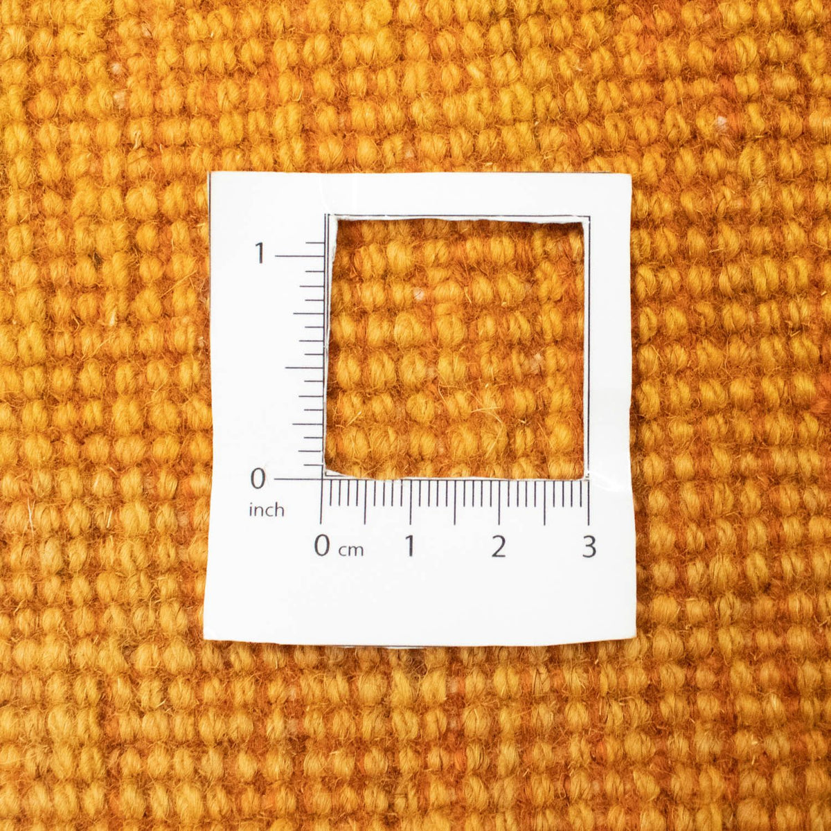 Tapis Gabbeh - Persan carré  - 208 x 178 cm - or