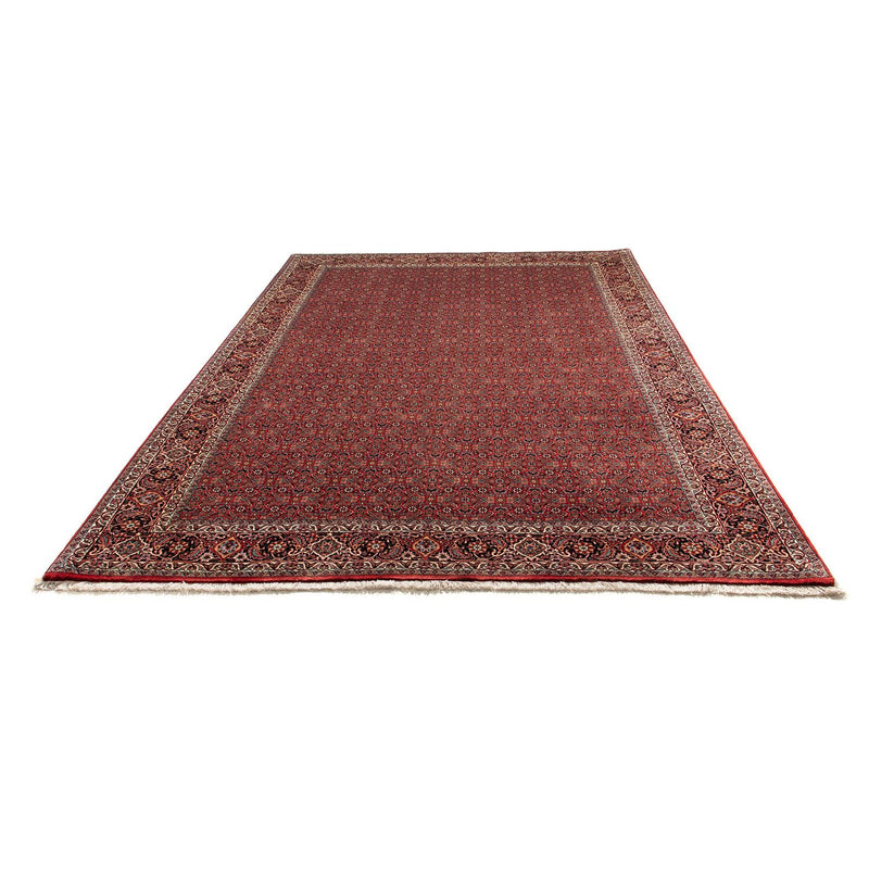 Tapis persan - Bidjar - 298 x 205 cm - rouge foncé
