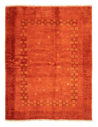Tapis Gabbeh - Persan - 226 x 177 cm - rouge