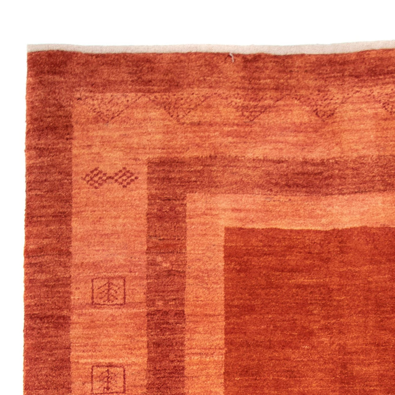 Tapis Gabbeh - Persan - 242 x 170 cm - rouge foncé