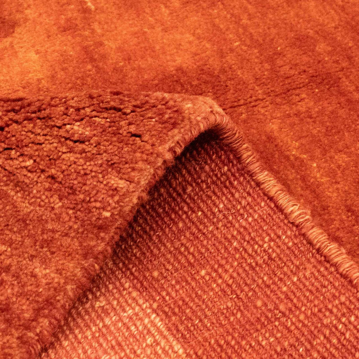 Tapis Gabbeh - Persan - 242 x 170 cm - rouge foncé