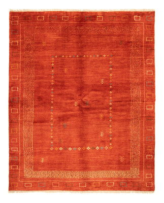 Tapis Gabbeh - Persan - 232 x 177 cm - rouge
