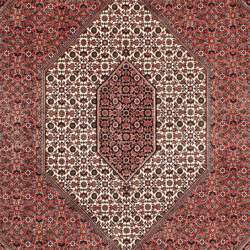 Tapis persan - Bidjar - 293 x 203 cm - rouge clair