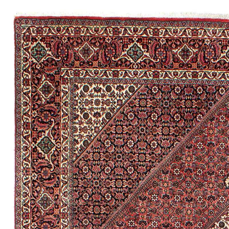 Tapis persan - Bidjar - 293 x 203 cm - rouge clair