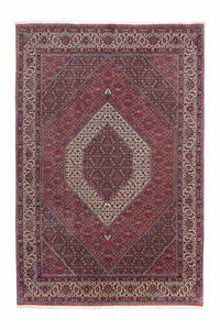 Tapis persan - Bidjar - 302 x 202 cm - rouge clair